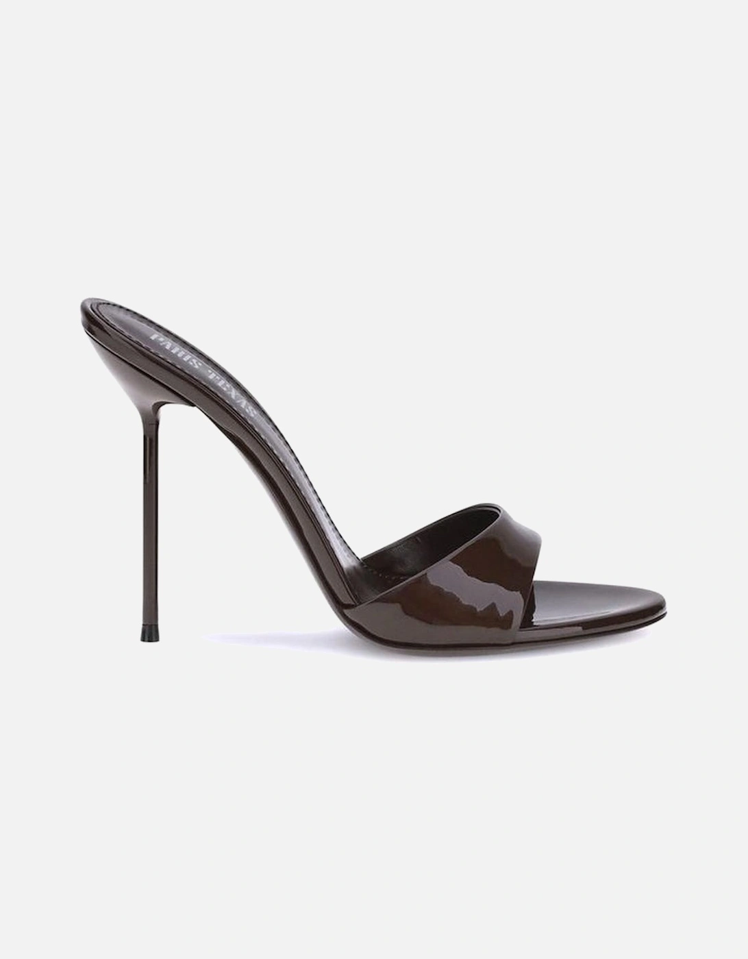 Lidia Leather Stiletto Heel Sandals Women - Brown, 5 of 4