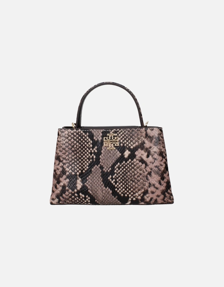 Leather Handbag with Adjustable and Removable Shoulder Strap Women -