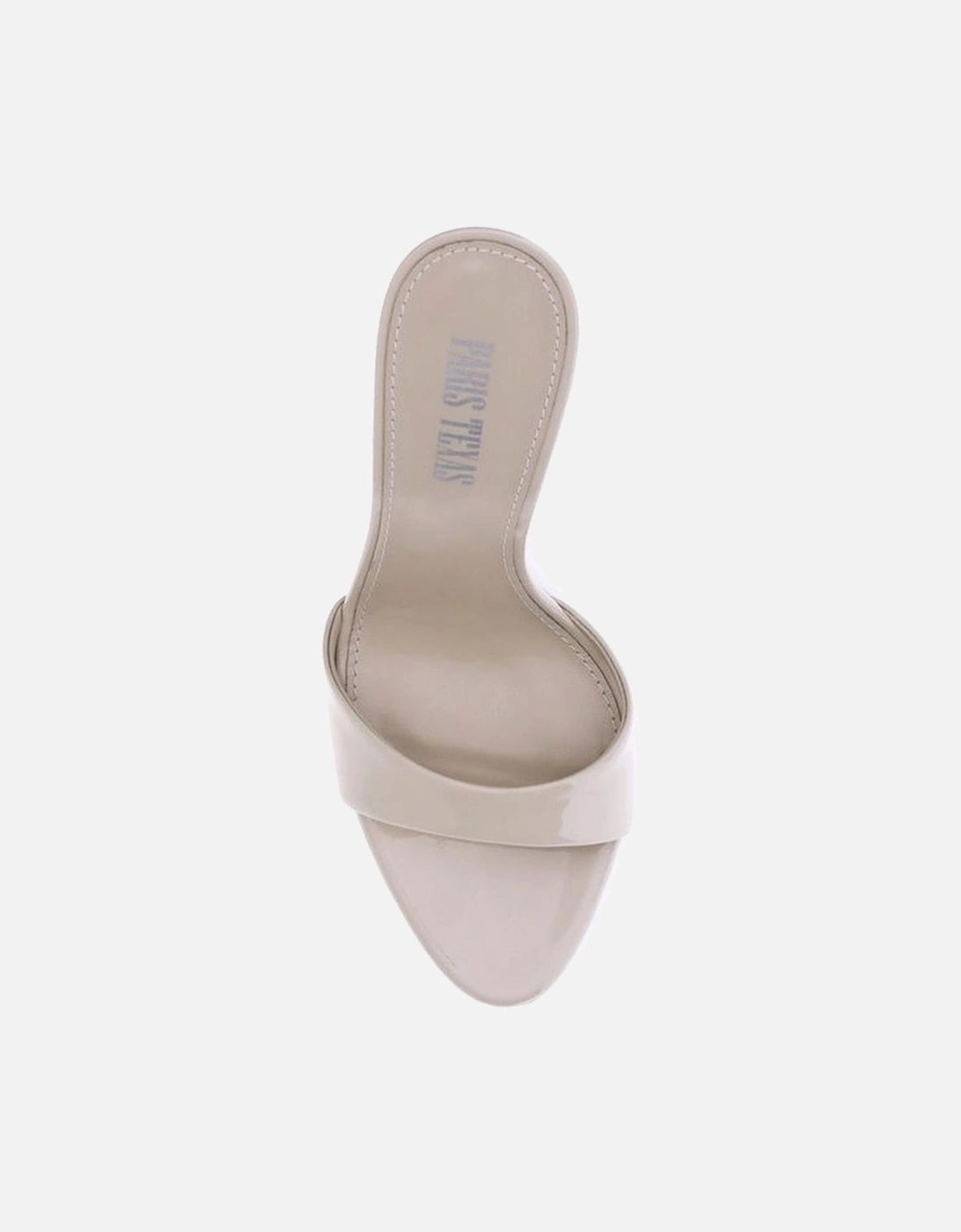 Lidia Leather Stiletto Heel Sandals Women - Beige