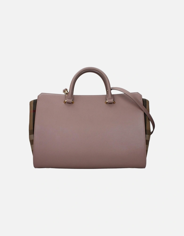 Leather Handbag with Adjustable and Removable Shoulder Strap Women -