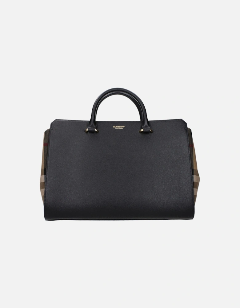 Leather Handbag with Adjustable and Removable Shoulder Strap Women -
