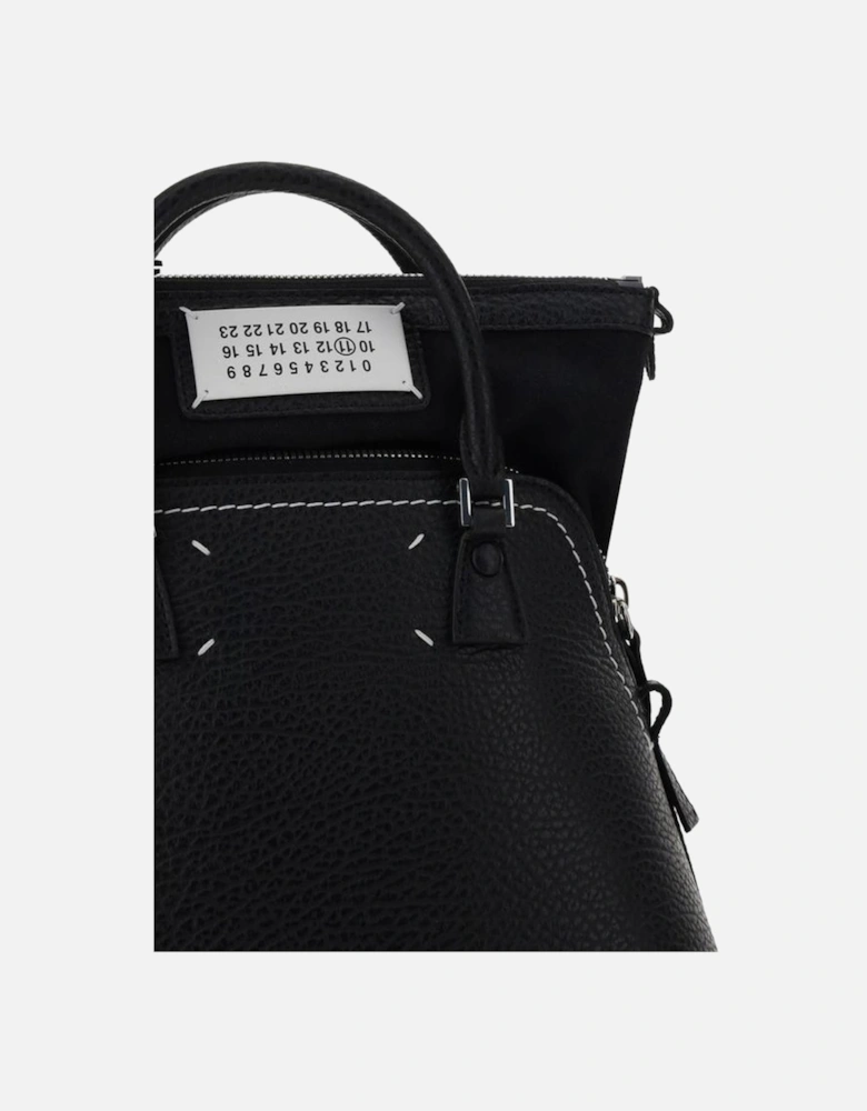 Calfskin 5AC Handbag with Chain Strap Women - Black Shoulder Bags