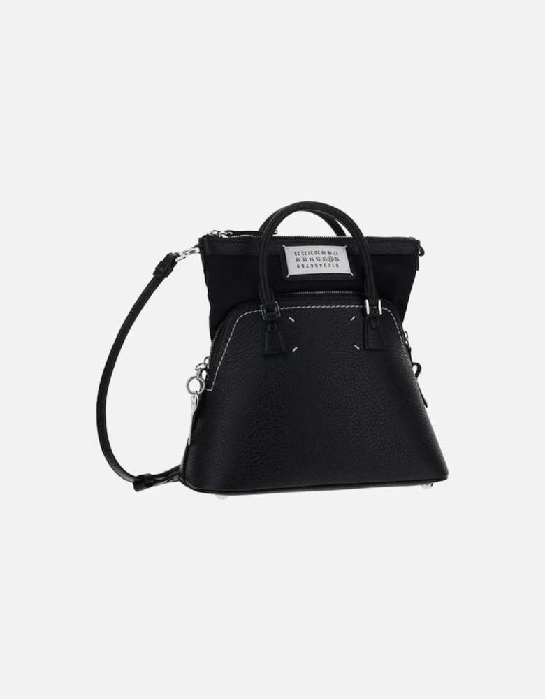 Calfskin 5AC Handbag with Chain Strap Women - Black Shoulder Bags