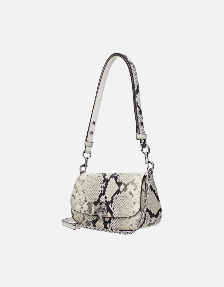 Leather Shoulder Bag with Adjustable and Removable Straps Women -