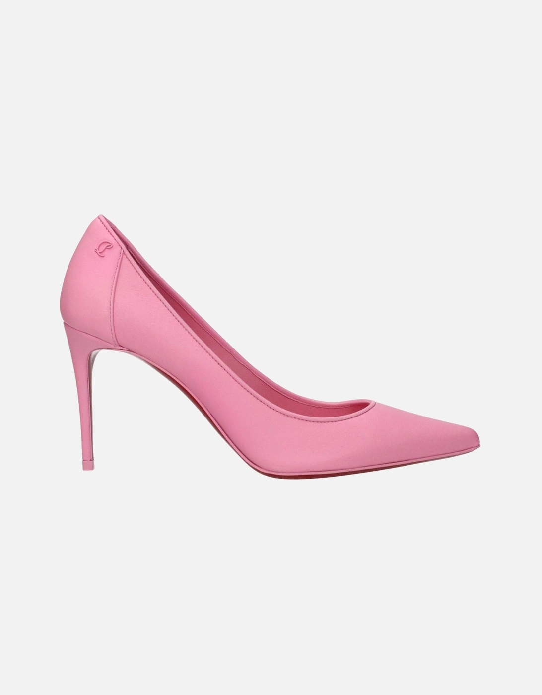 Pointy Toe High Heel Leather Pumps Women - Pink Brooches, 6 of 5
