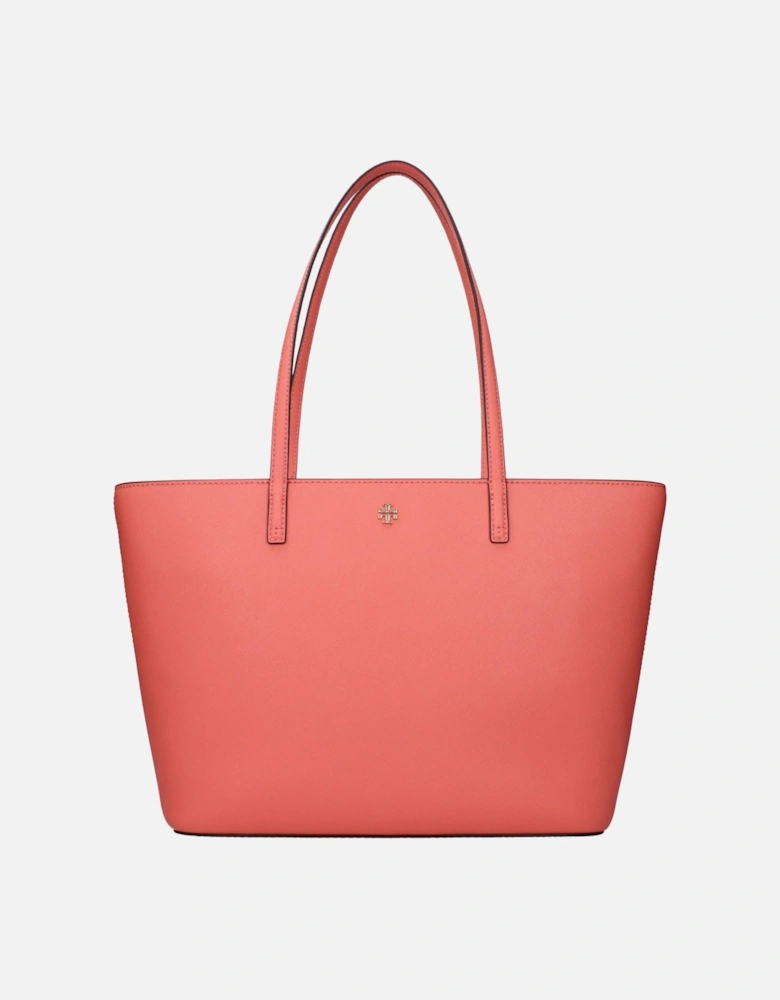 Leather Shoulder Bag with Adjustable Strap Women - Pink