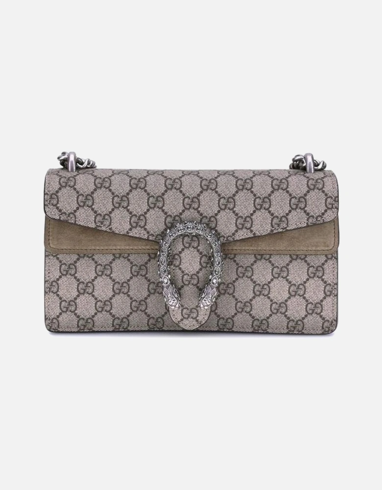 Dionysus Leather Shoulder Bag with Crystal Closure Women - Multicolor