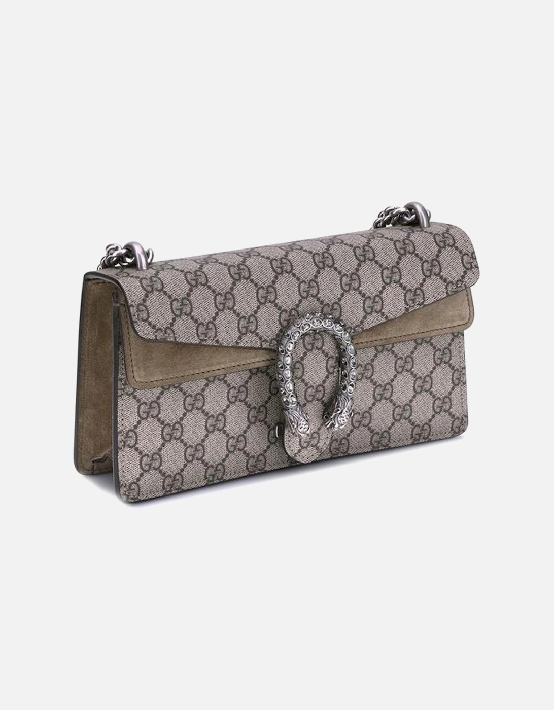 Dionysus Leather Shoulder Bag with Crystal Closure Women - Multicolor