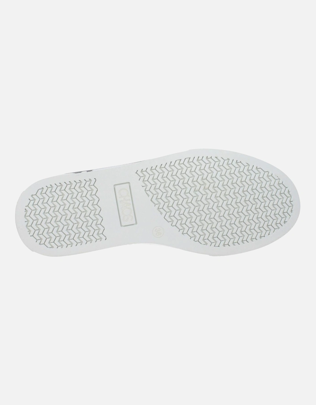 Front Logo Lace-Up Sneakers Women - White