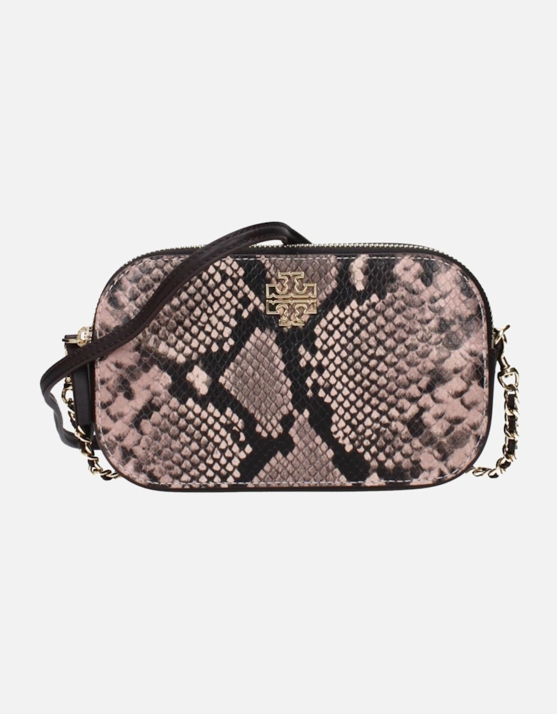 Leather Crossbody Bag with Adjustable Strap Women - Brown