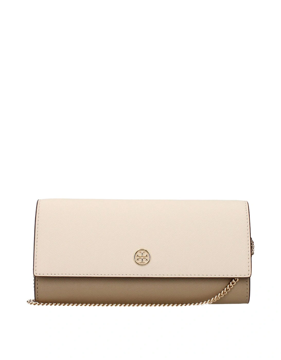 Leather Clutch with Removable Shoulder Strap Women - Beige Clutch Bags, 4 of 3