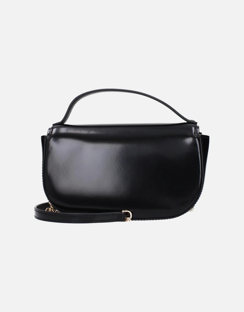 Leather Handbag with Adjustable and Removable Shoulder Strap Women -