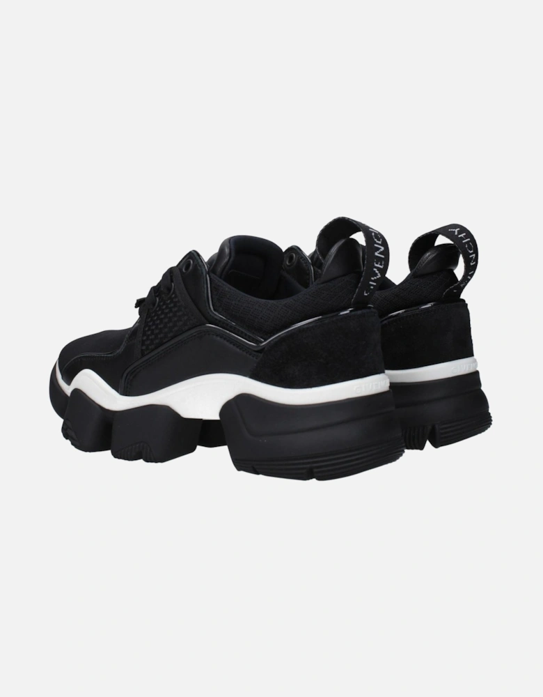 Front and Back Logo Lace-Up Sneakers Women - Black