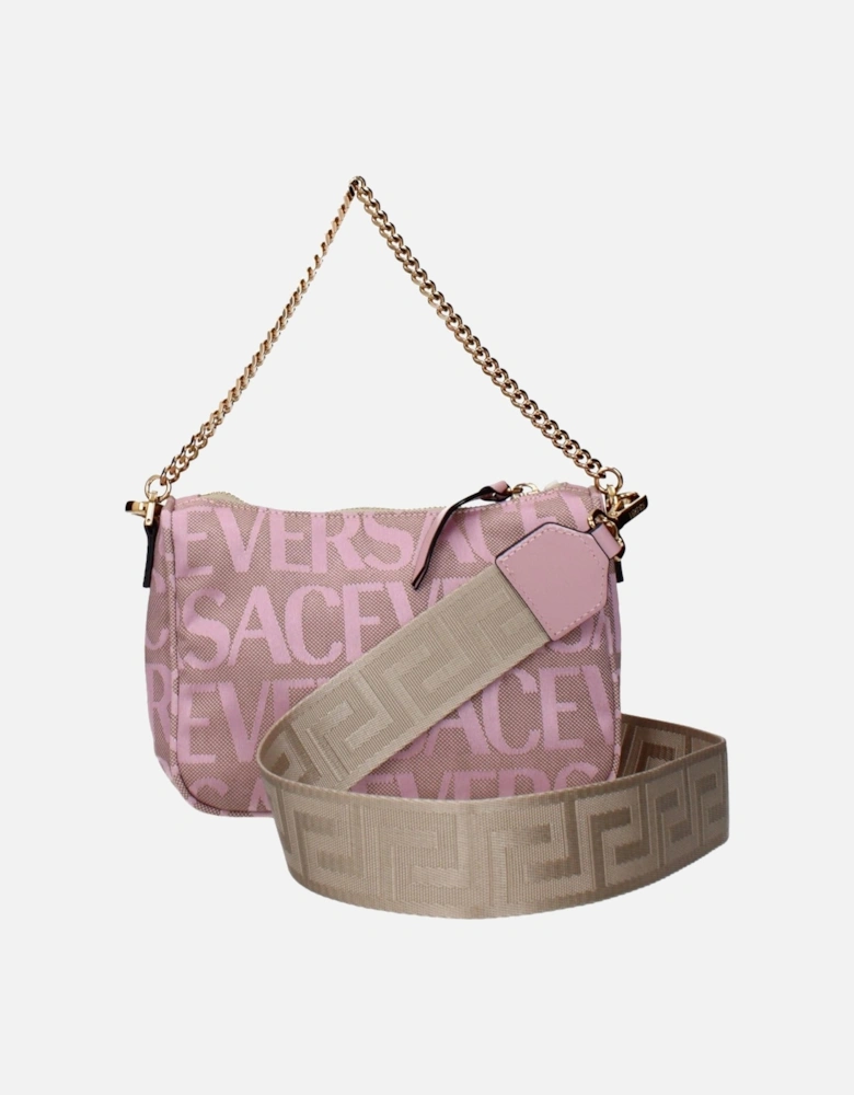 Logo-Embellished Small Handbag with Removable Strap Women - Pink