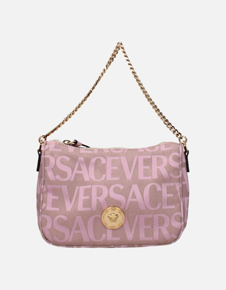 Logo-Embellished Small Handbag with Removable Strap Women - Pink