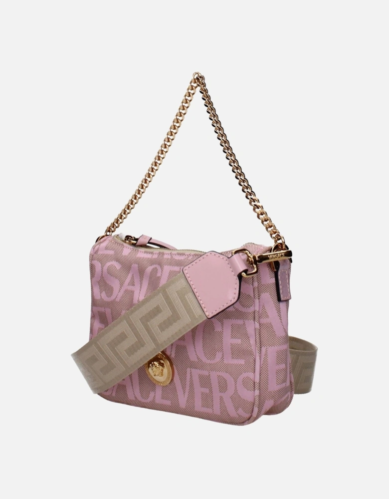Logo-Embellished Small Handbag with Removable Strap Women - Pink