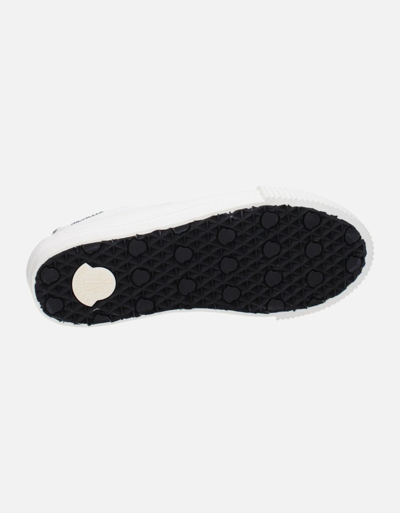Logo-Embellished Lace-Up Fabric Sneakers Women - White