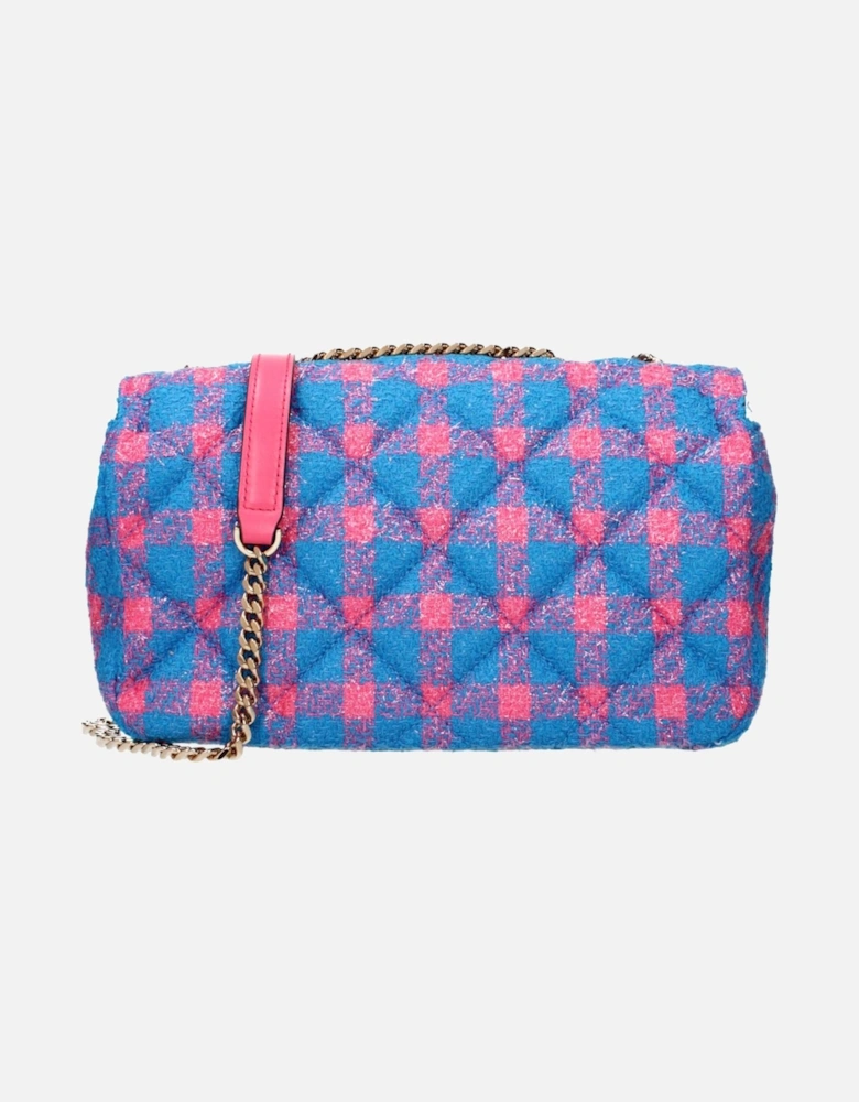 Small Crossbody Bag with Front Detail Women - Blue