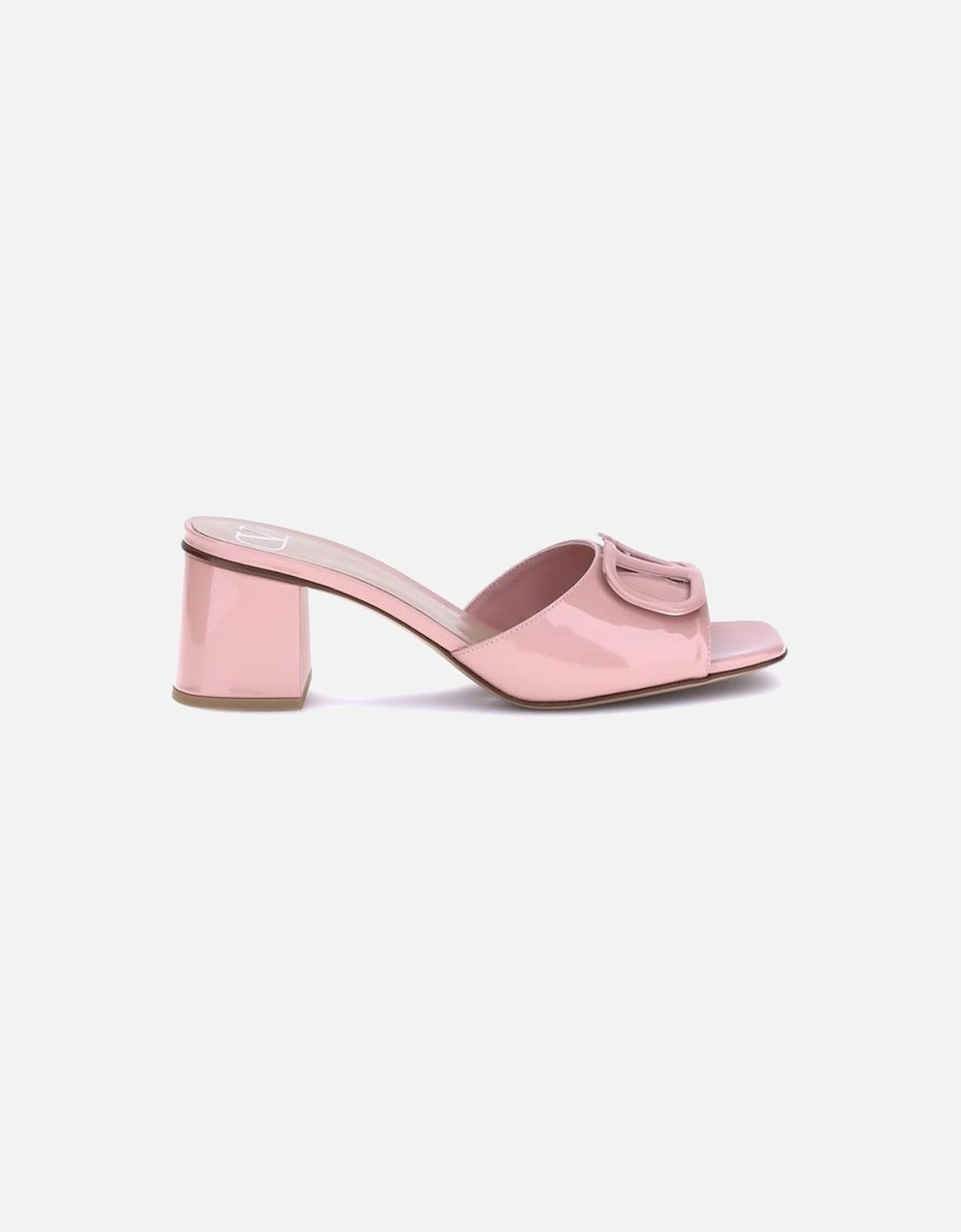 Patent Leather Slide Sandals with VLogo Decor Women - Multicolor, 5 of 4