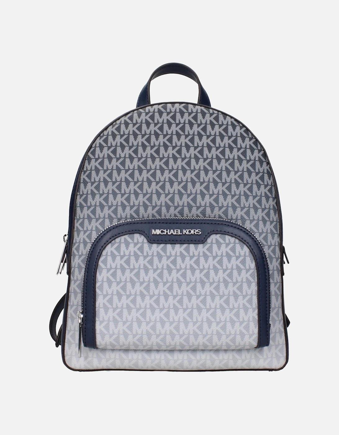 Logo Print Backpack with Adjustable Straps Women - Blue, 4 of 3