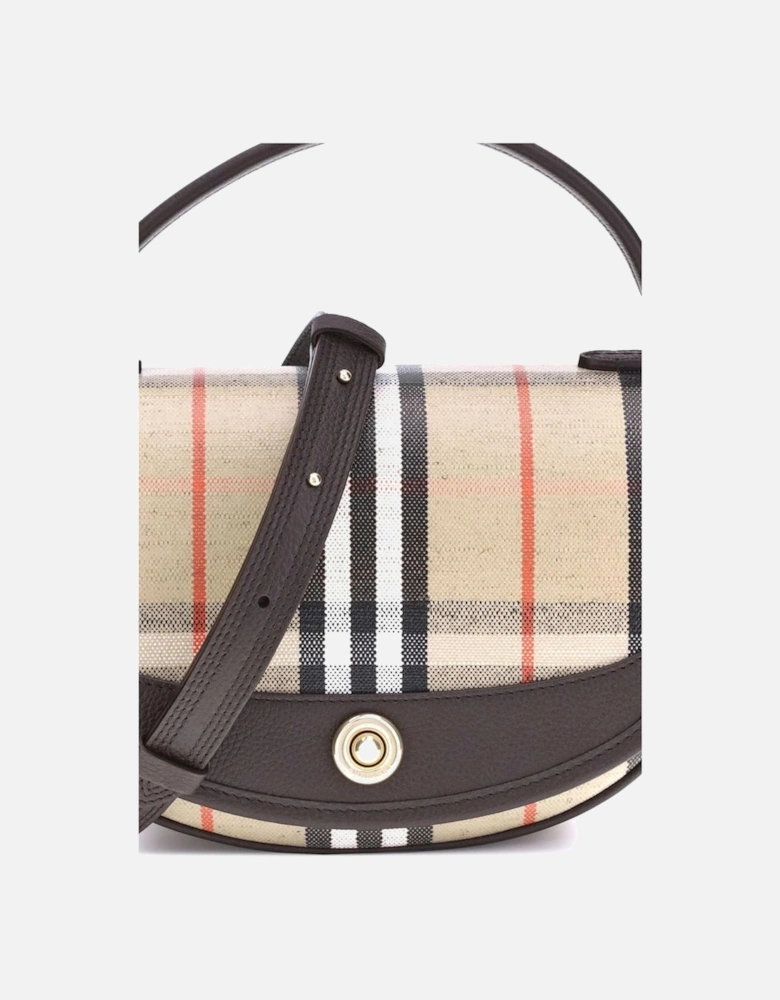 Highlands Shoulder Bag with Leather Handle Women - Multicolor