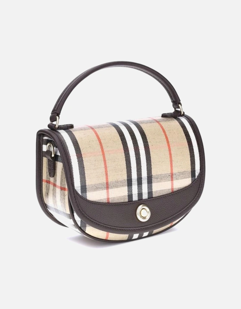 Highlands Shoulder Bag with Leather Handle Women - Multicolor