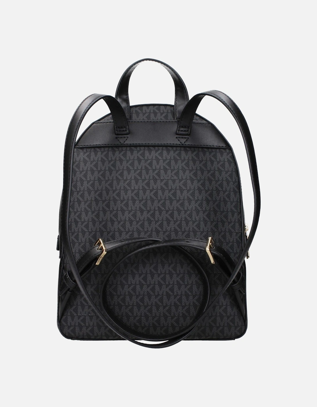 Casual Logo Backpack with Adjustable Straps Women - Black