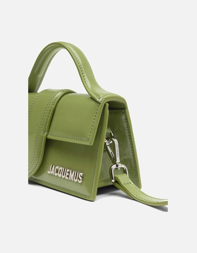 Leather Flap Top Shoulder Bag Women - Green