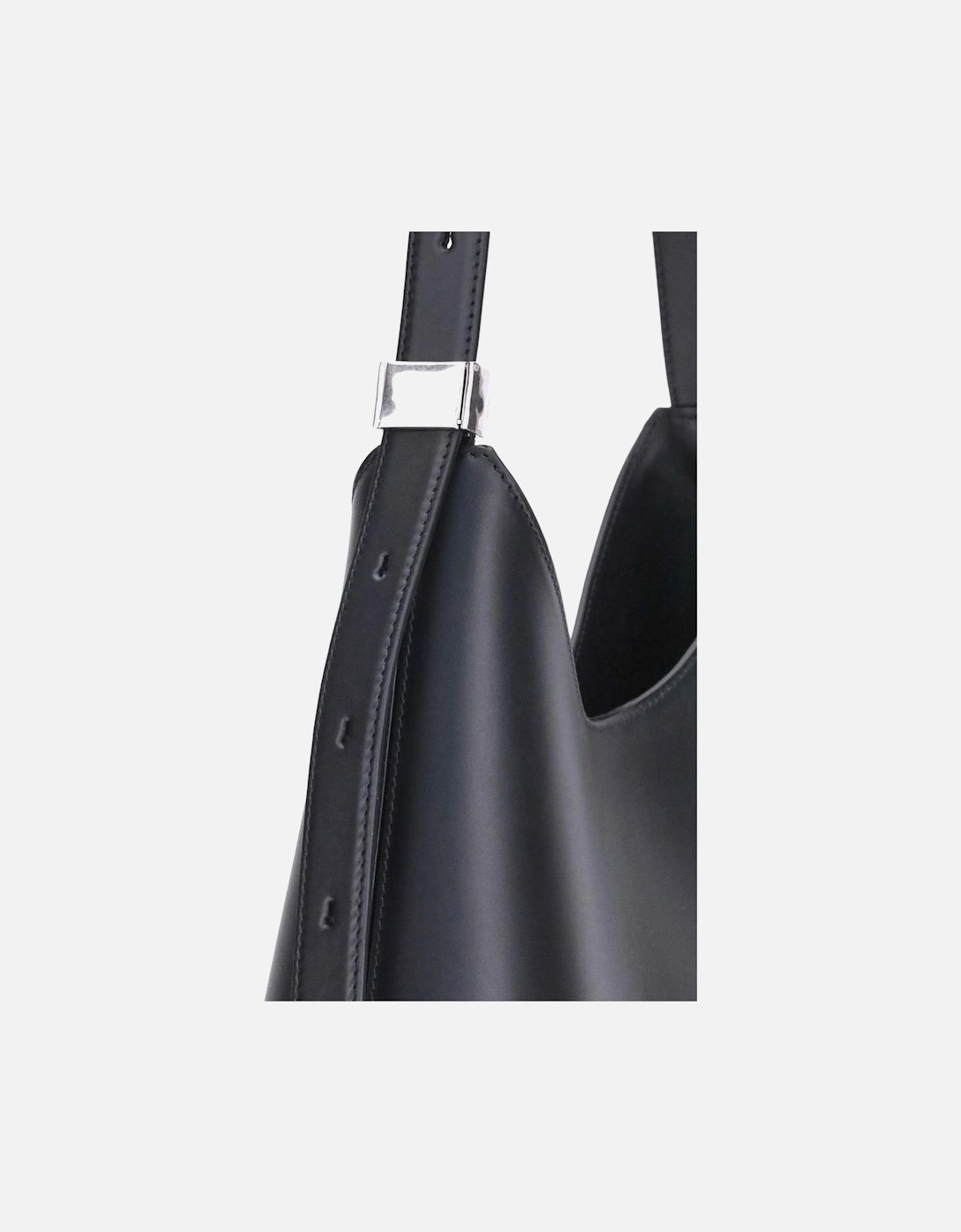 Medium Geometric Minimalist Shoulder Bag Women - Black