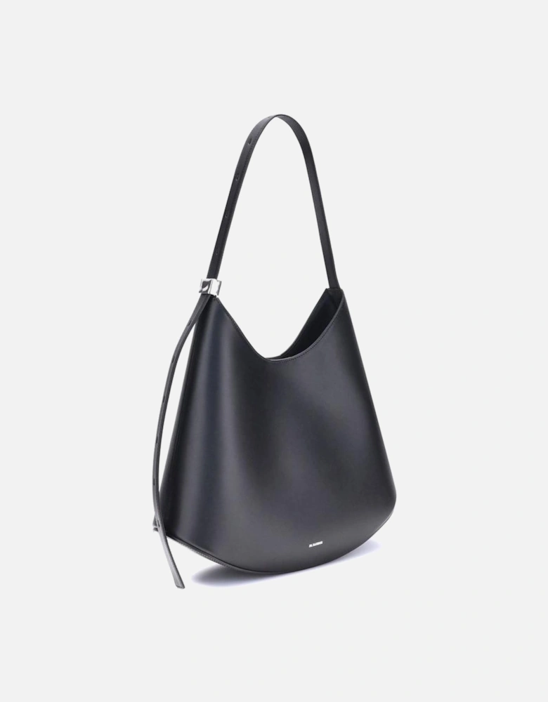 Medium Geometric Minimalist Shoulder Bag Women - Black