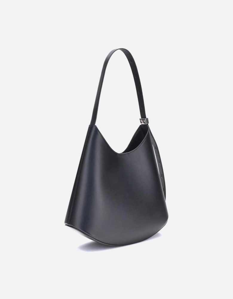 Medium Geometric Minimalist Shoulder Bag Women - Black