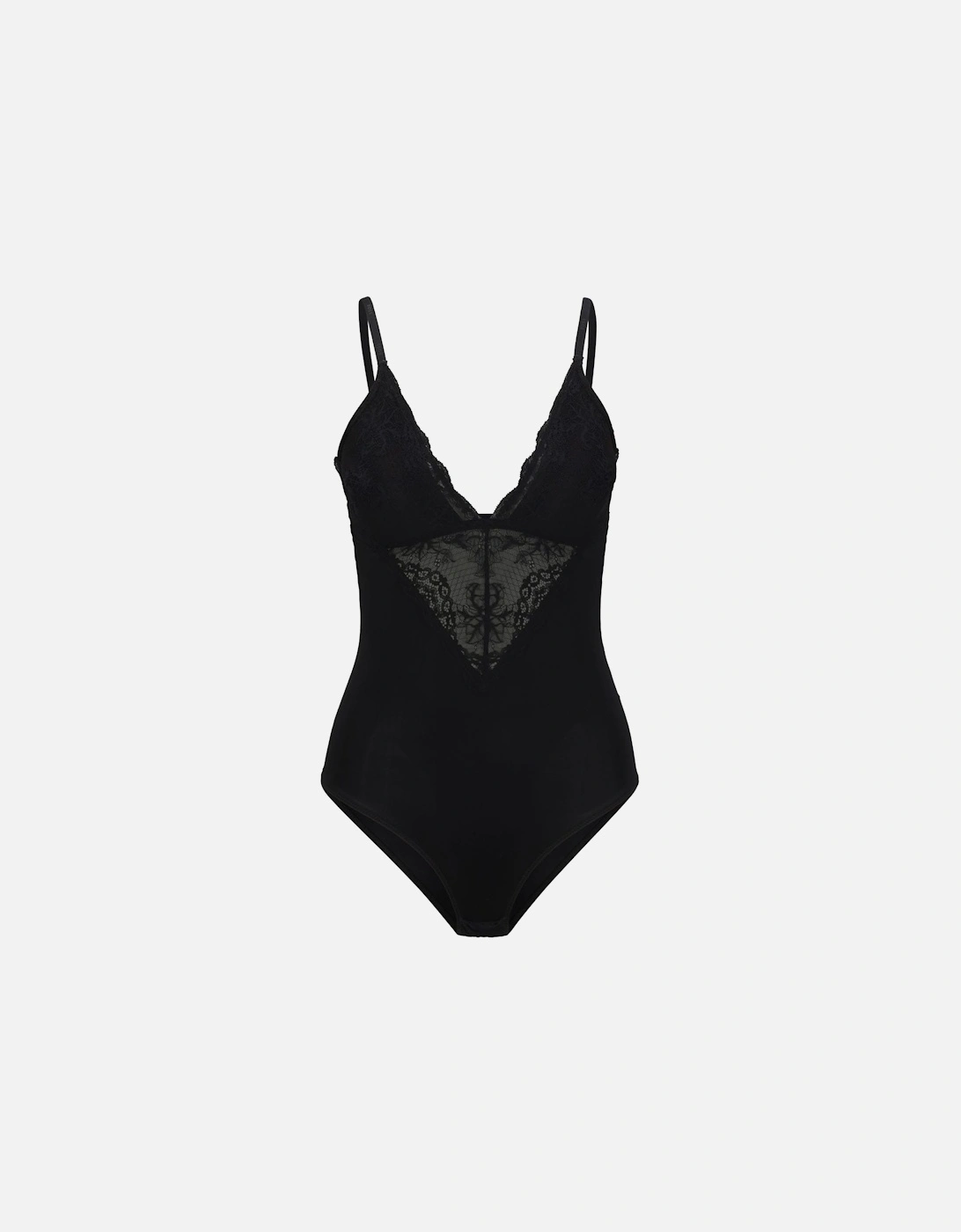 Lace-Detail Bodysuit