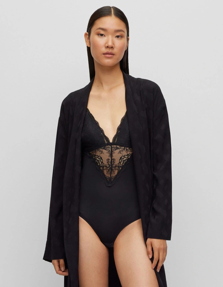 Lace-Detail Bodysuit