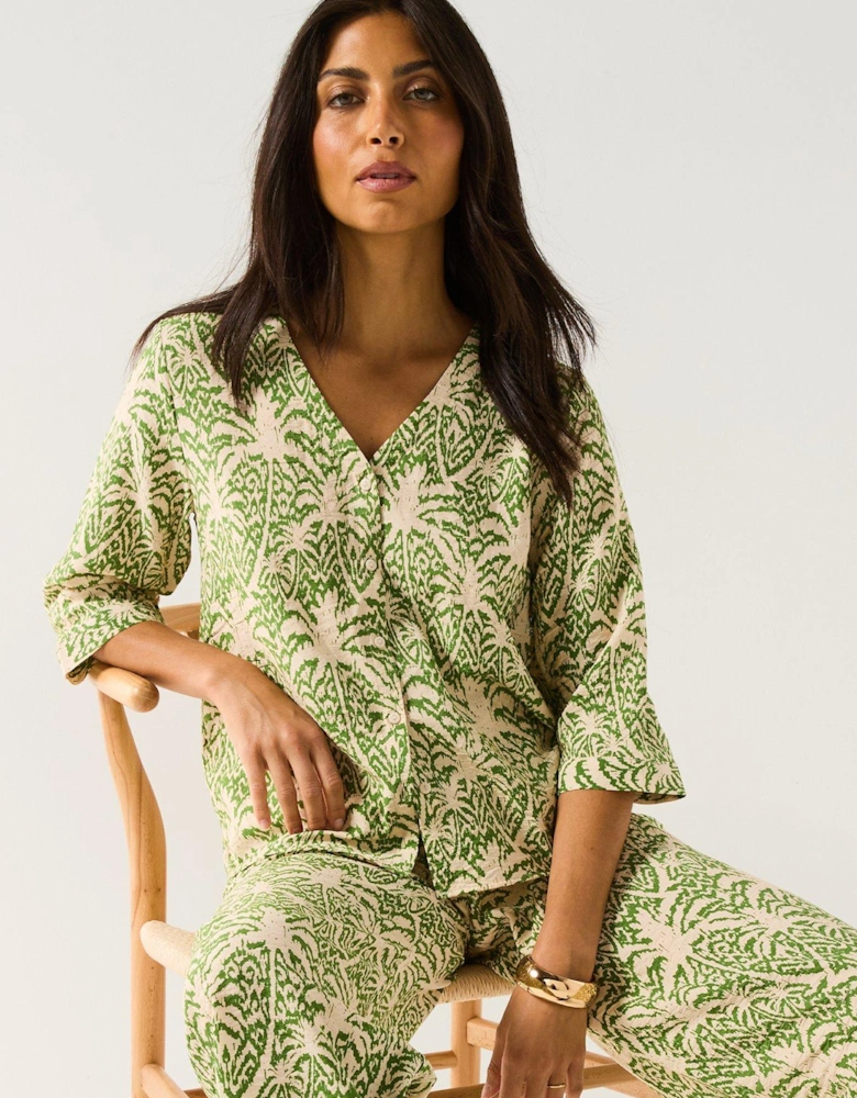 Troya Life 3/4 Shirt - Multi