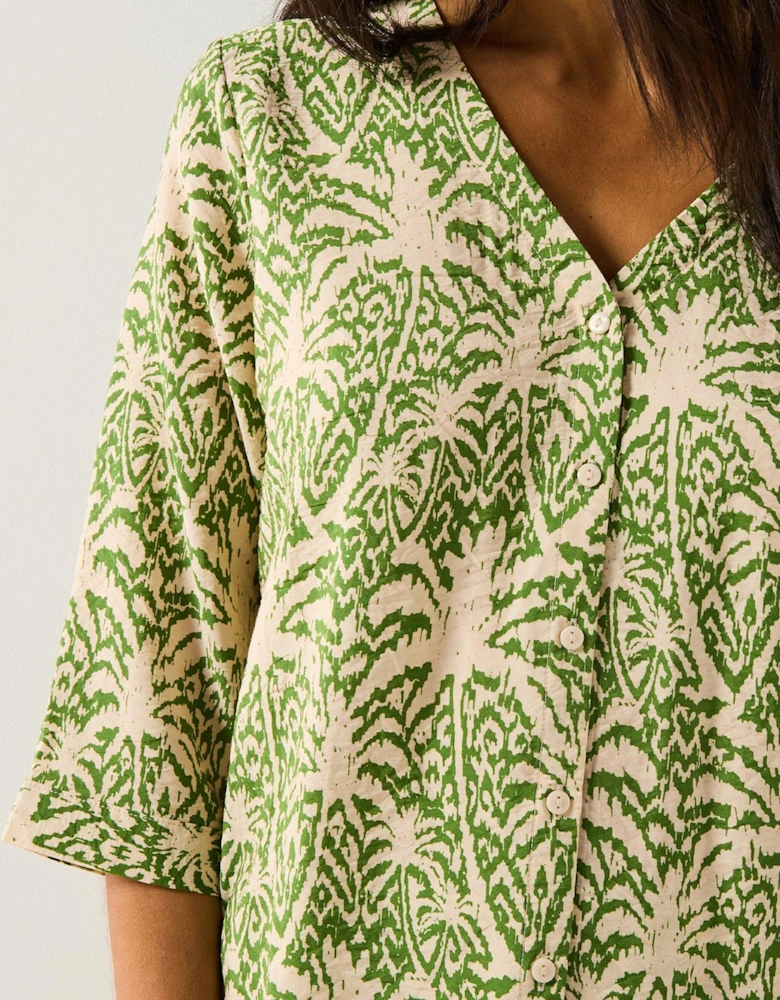Troya Life 3/4 Shirt - Multi