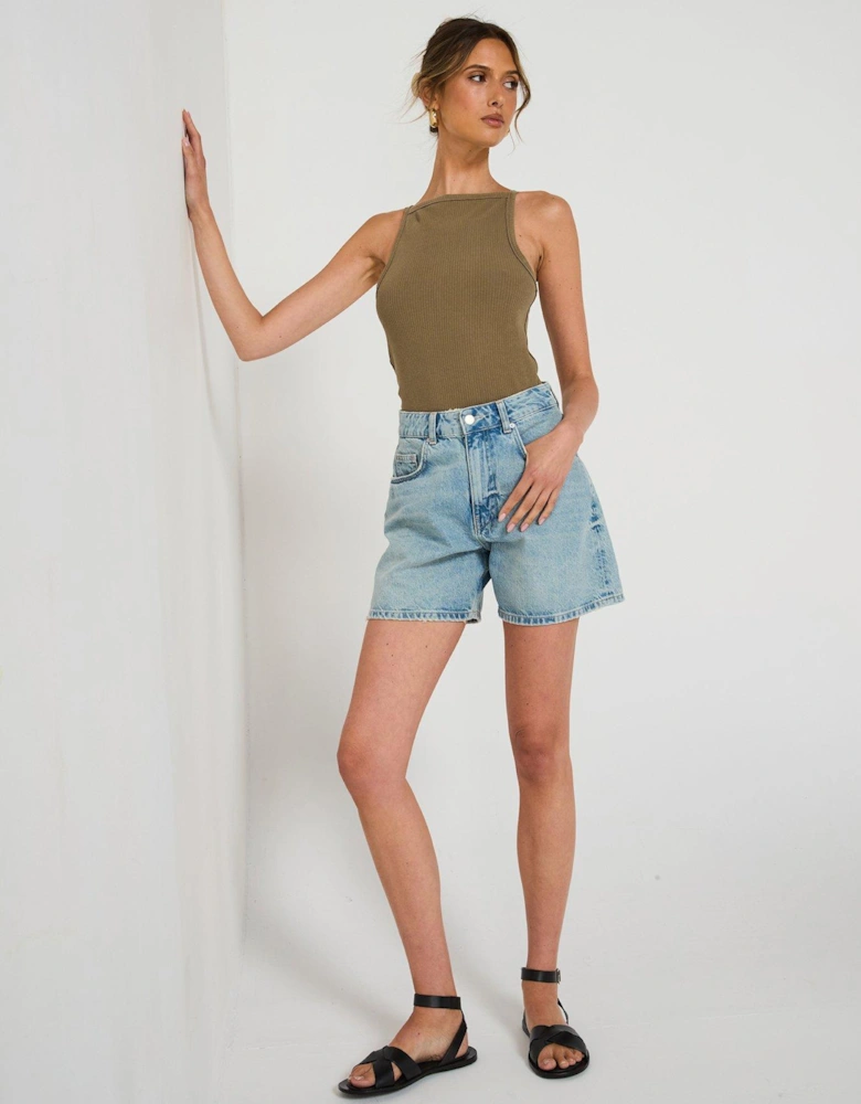 Mia Tank Top - Khaki