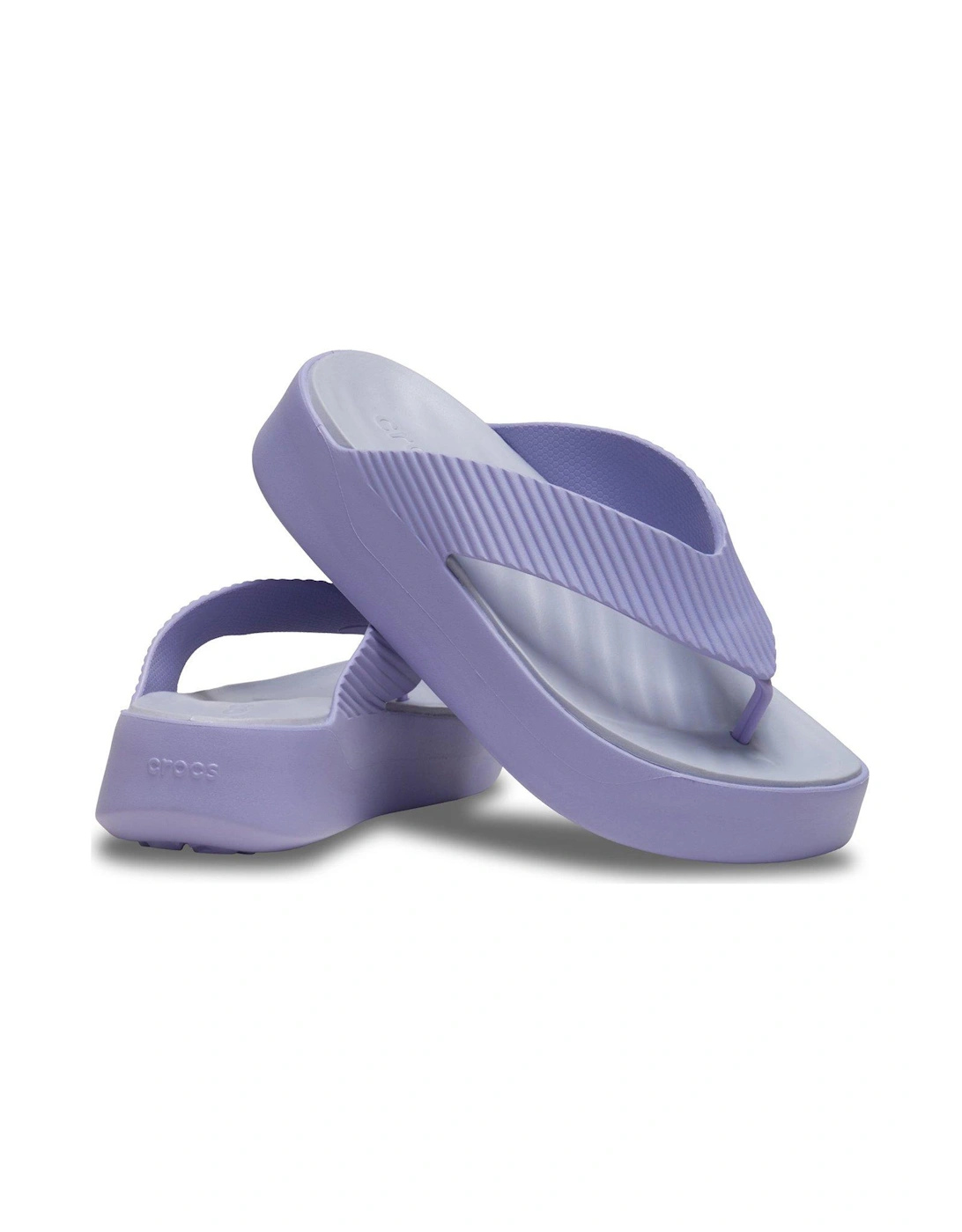 Getaway Groove Platform Flip Flop - Purple