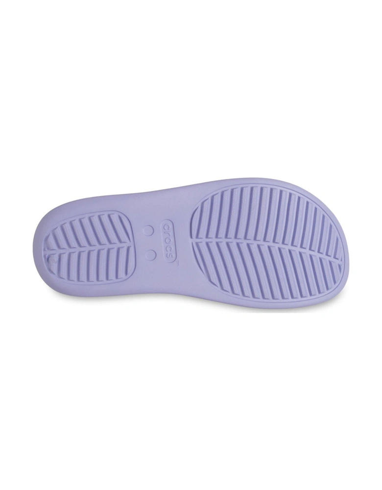 Getaway Groove Platform Flip Flop - Purple