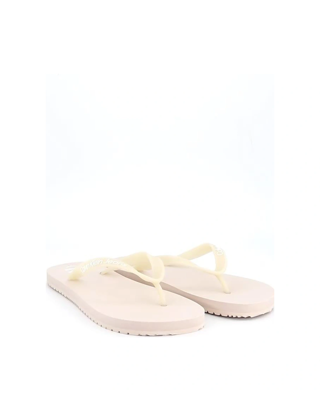 Monogram Logo Flip Flops - Pink