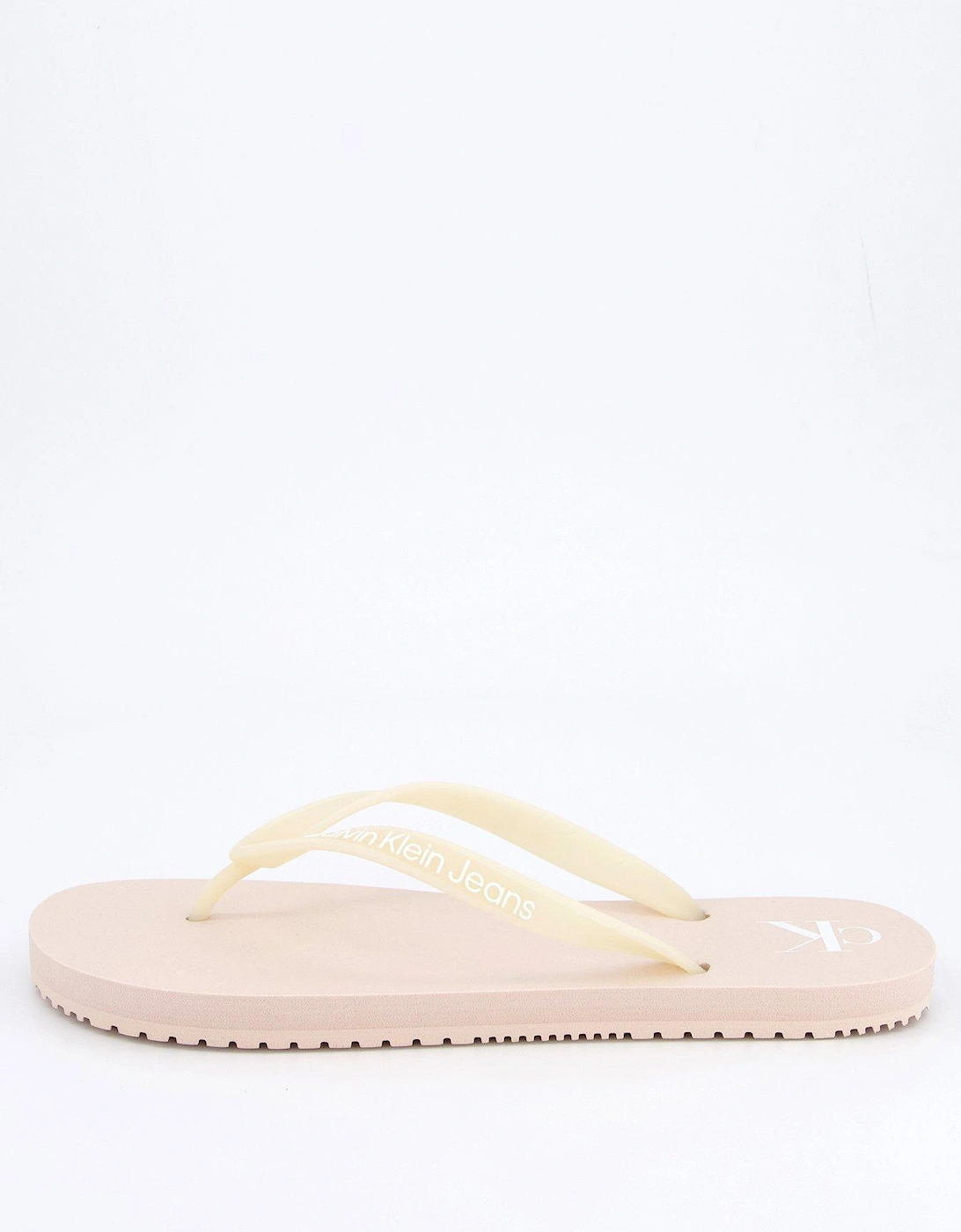 Monogram Logo Flip Flops - Pink