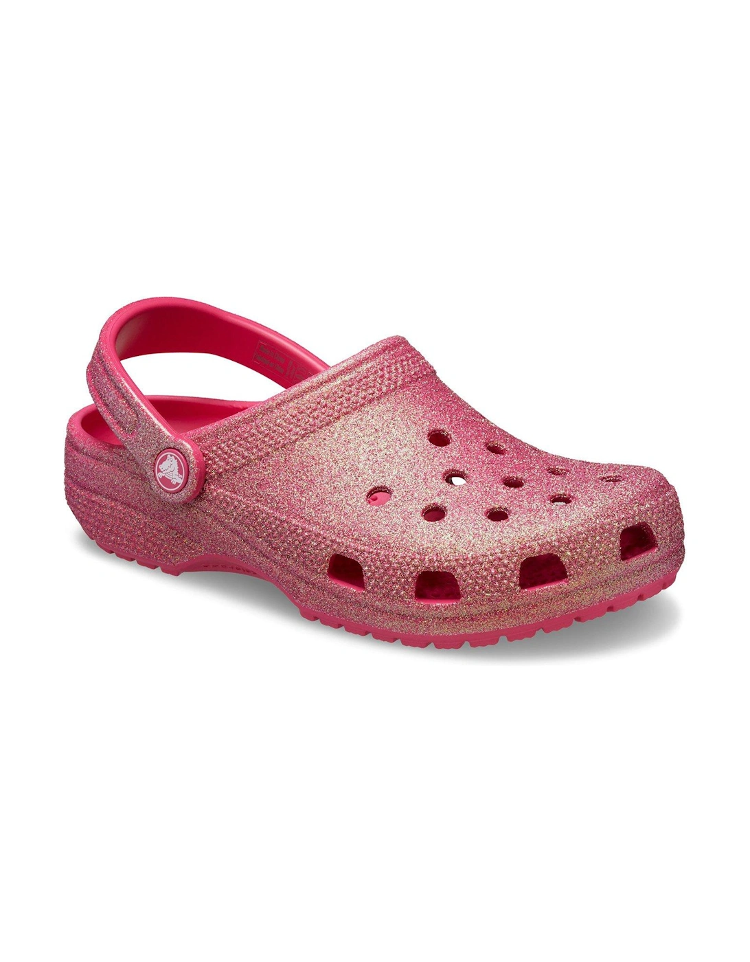 Classic Iridescent Glitter Clog - Pink