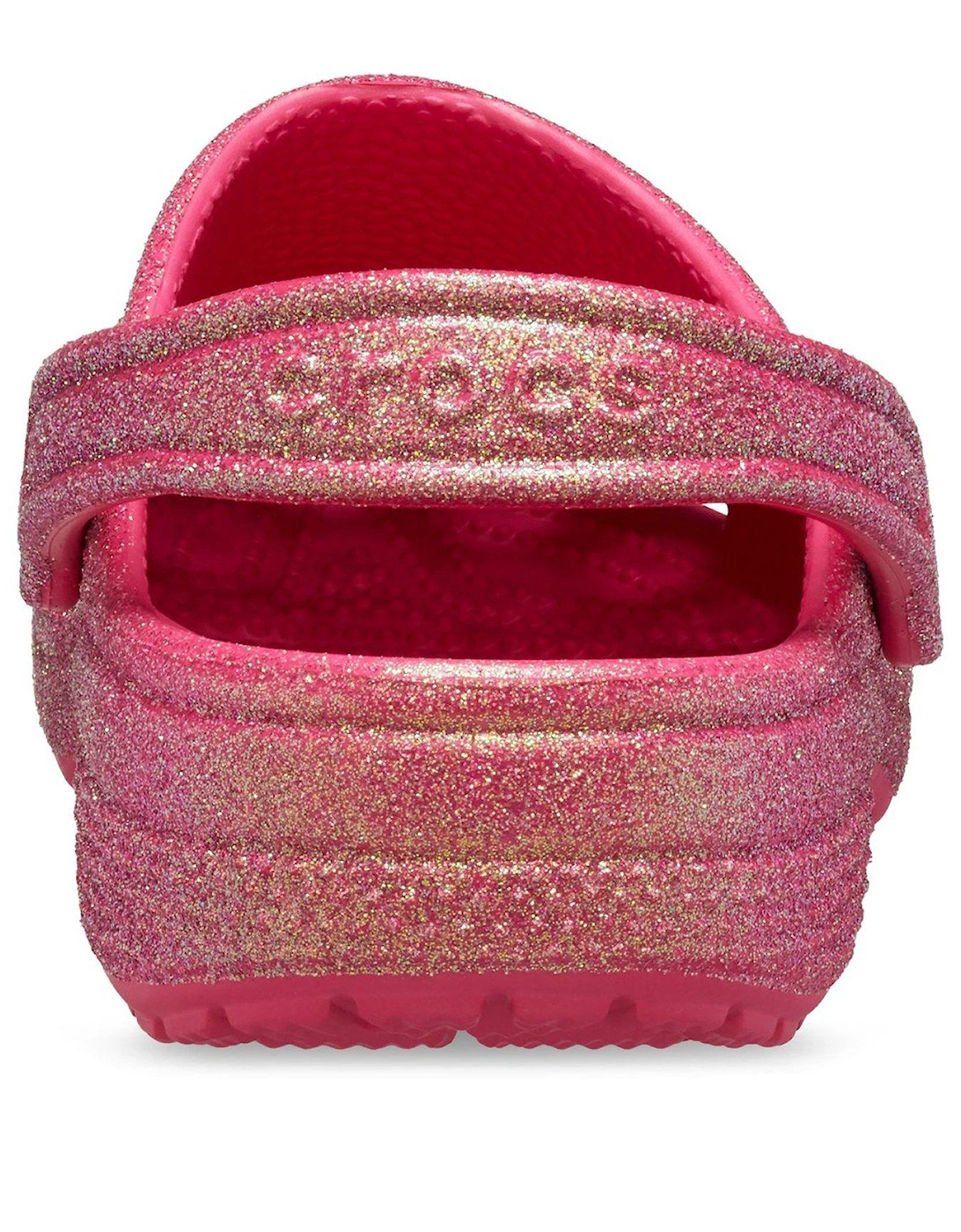 Classic Iridescent Glitter Clog - Pink