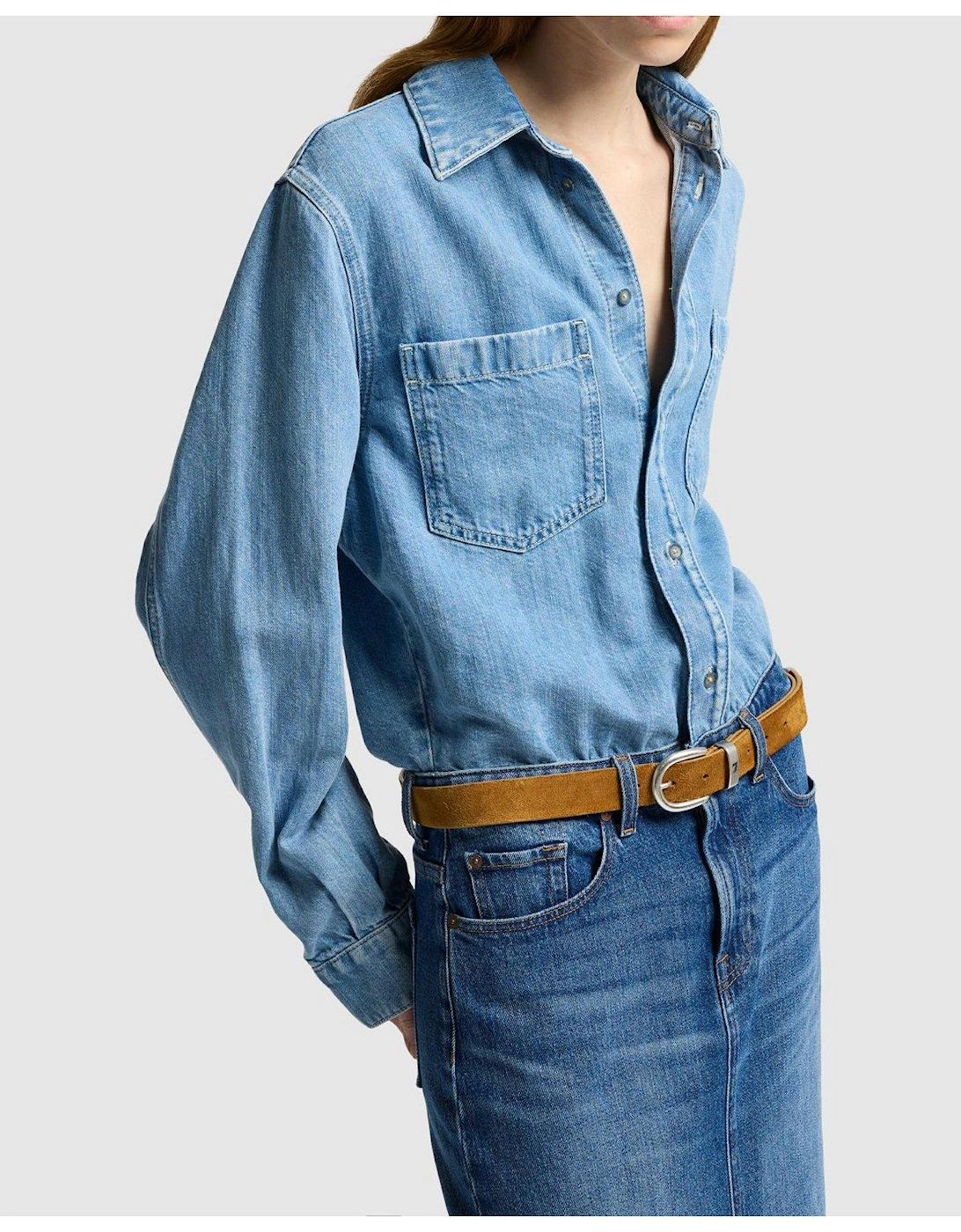 Ipanema 2 In 1 Denim Maxi Dress - Blue