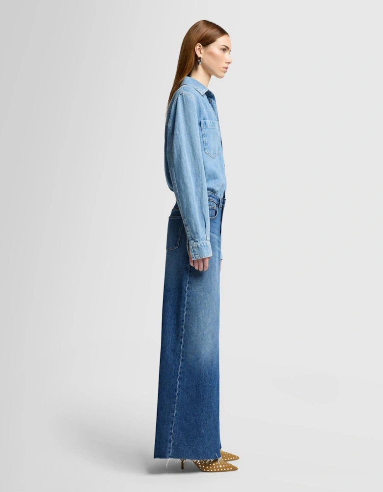 Ipanema 2 In 1 Denim Maxi Dress - Blue