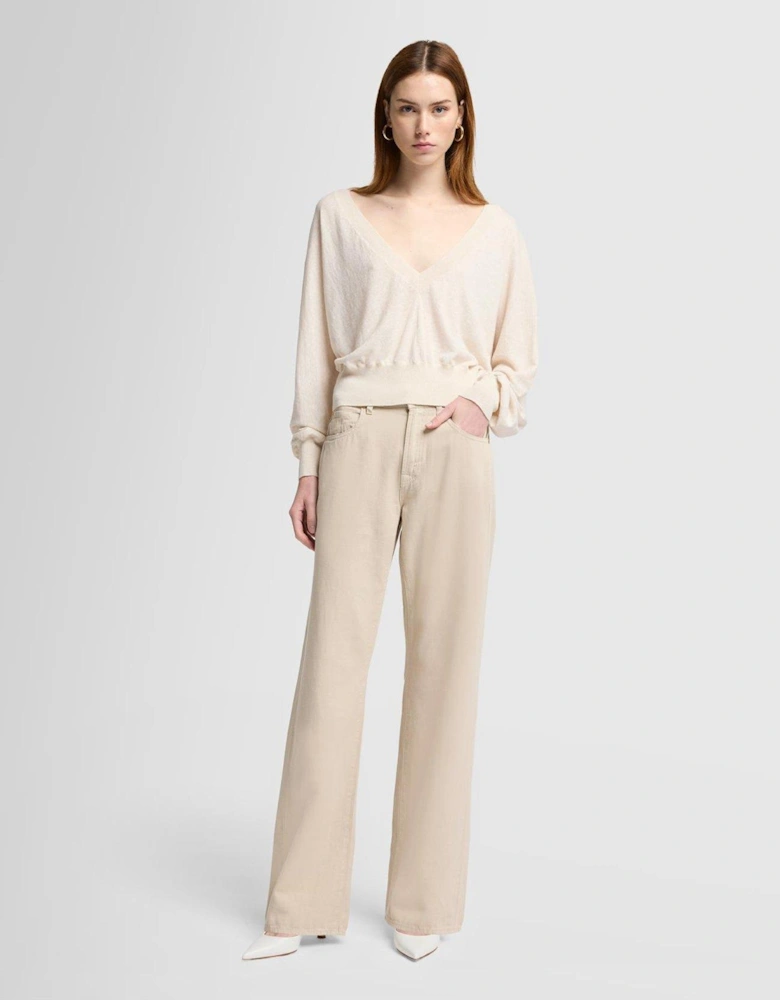 Tess Linen Trousers - Beige