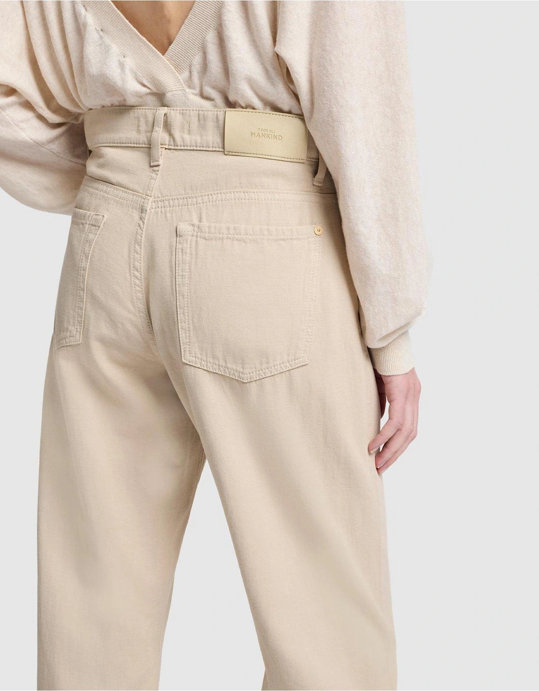 Tess Linen Trousers - Beige