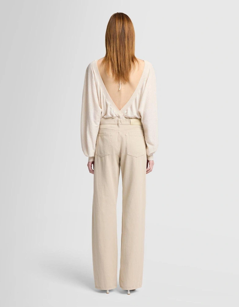 Tess Linen Trousers - Beige