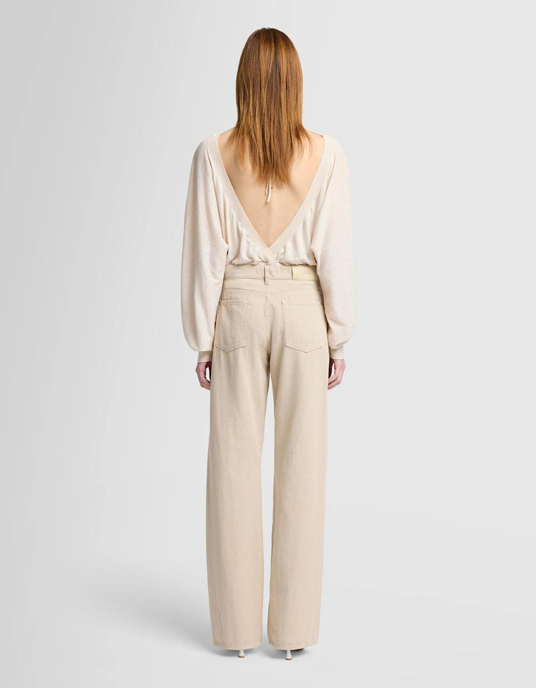 Tess Linen Trousers - Beige