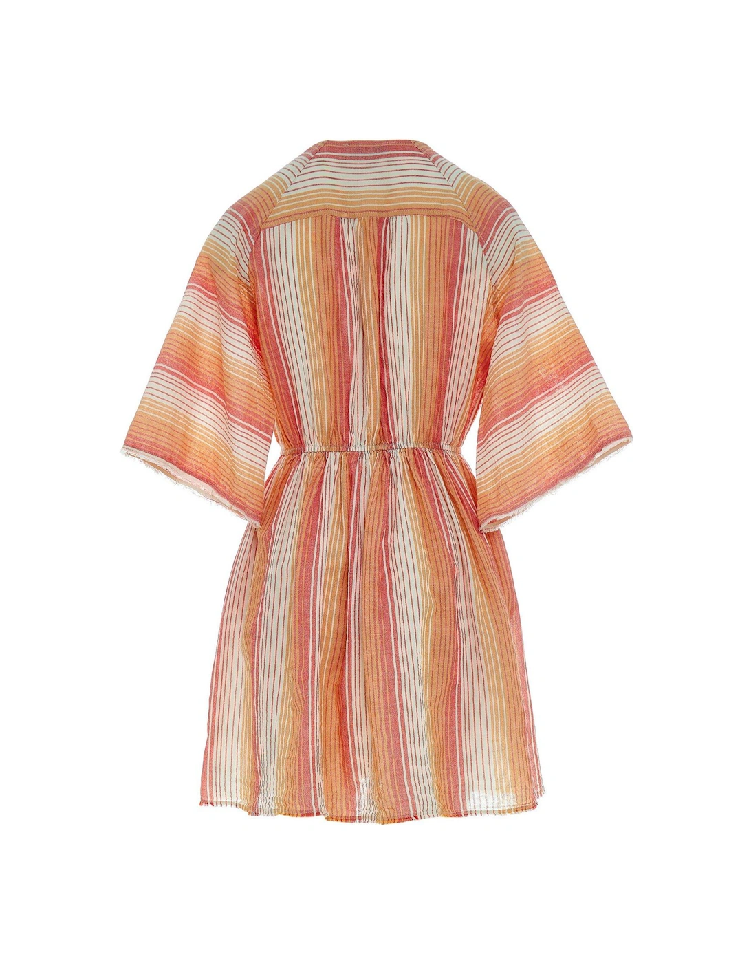 Pandora Striped Wrap Dress - Multi