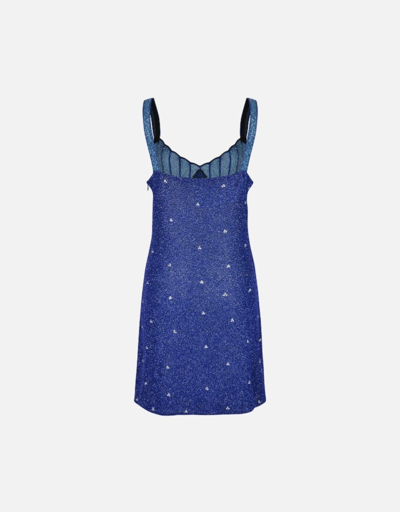 Jellyfish Currents Hand Beaded Mini Dress